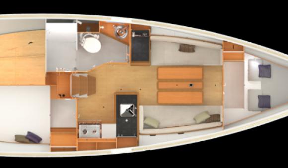 Segelyacht Sun Odyssey 349 chartern in Marina Bandol lsland-146215-0