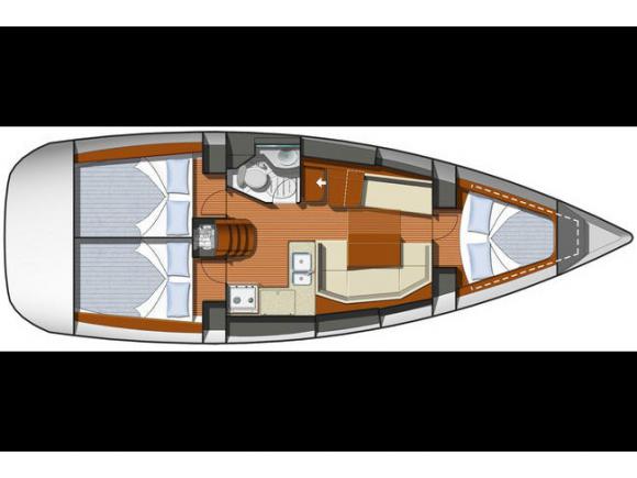 Segelyacht Sun Odyssey 36i Yachtcharter in Marina Lefkas-111287-0