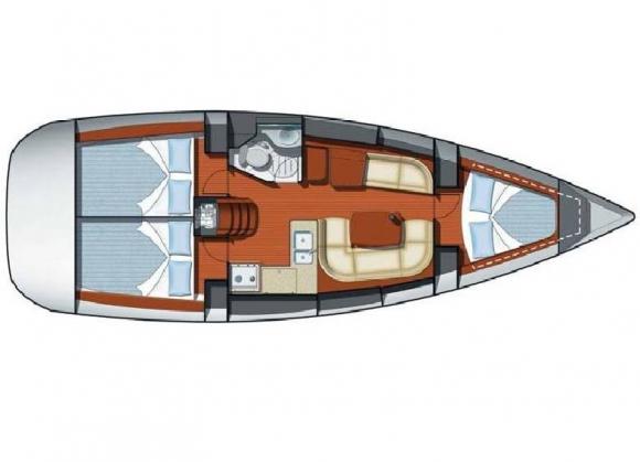 Yacht Sun Odyssey 37 for charter in Finikas-126898-0