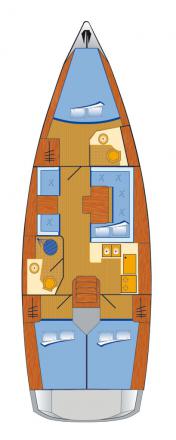 Sailboat Sun Odyssey 409 available for charter in Marina Mallorca Nautica-134470-0