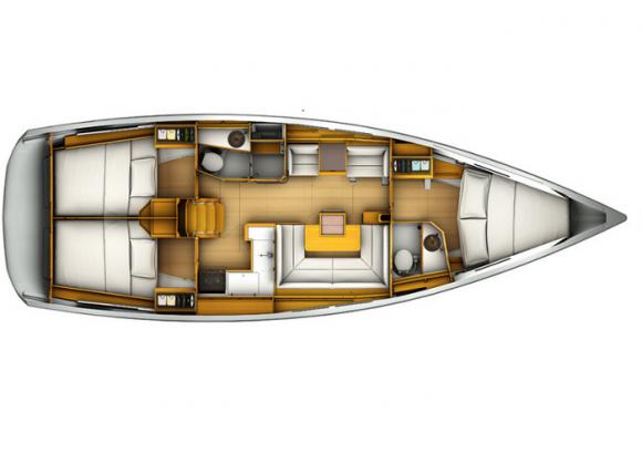 Yacht Sun Odyssey 409 chartern in Netsel Marmaris Marina-137645-0