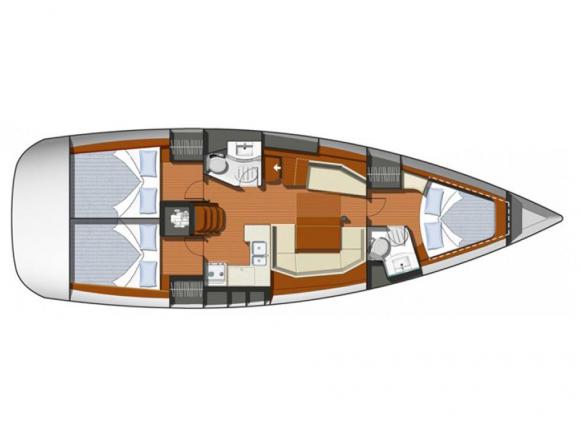Sailing boat Sun Odyssey 42i available for charter in Kavala-183904-0