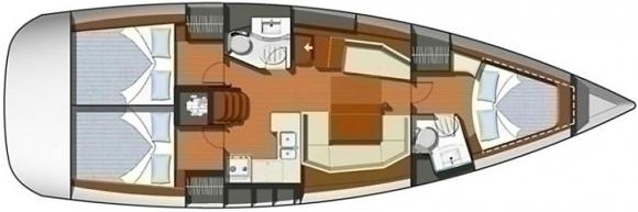 Segelyacht Sun Odyssey 42i chartern in ACI Marina Vodice-100329-0