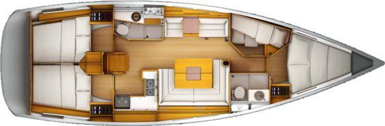 Yacht Sun Odyssey 439 for hire in Porou Limin-26214-0