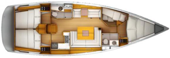 Segelyacht Sun Odyssey 439 chartern in Split-100975-1