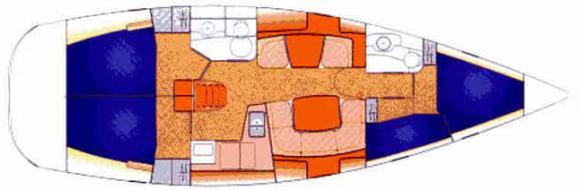 Sailboat Sun Odyssey 43DS for rent in Alimos Marina Kalamaki-25769-0