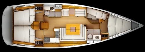 Sailing yacht Sun Odyssey 449 for rent in Arzon-140812-0