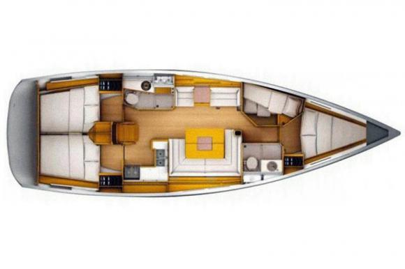 Segelyacht Sun Odyssey 449 chartern in Athen-142721-0