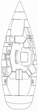 Segelboot Sun Odyssey 45.1 chartern in Marine Betina-126081-0