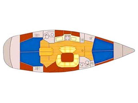 Segelyacht Sun Odyssey 45.2 Yachtcharter in Marina Kastela-31156-0