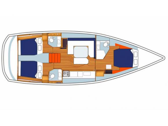 Sailing yacht Sun Odyssey 47 for charter in Trogir-152212-0