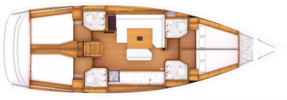 Yacht Sun Odyssey 479 for hire in Netsel Marmaris Marina-134592-2