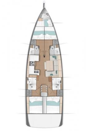 Segelyacht Sun Odyssey 490 Yachtcharter in Athen-157735-0