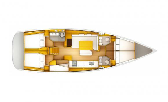 Sailboat Sun Odyssey 509 for charter in Sant Antoni de Portmany-146130-0