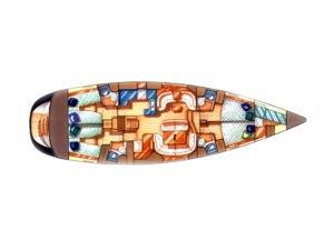 Sailing yacht Sun Odyssey 54 DS for rent in Keramoti Marina-152960-0