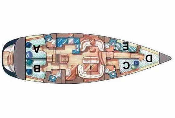 Yacht Sun Odyssey 54 DS available for charter in Gouvia-134964-0