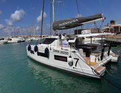 Catamaran Aventura 37 for hire in Messina