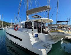 Catamaran Bali 4.1 available for charter in Airlie Beach