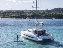 Catamaran Bali 4.1 for charter in Birgu