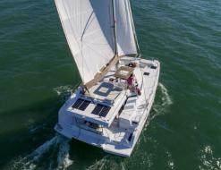 Catamaran Catspace available for charter in Baie Sainte Anne