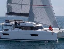 Cat Elba 45 for rent in Nanny Cay Marina
