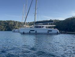 Cat Helia 44 available for charter in Lefkas