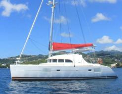 Catamaran Lagoon 380 available for charter in Clifton Harbour