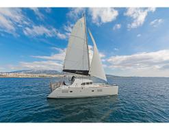 Cat Lagoon 380 available for charter in Gouvia Marina