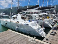 Cat Lagoon 380 available for charter in Victoria