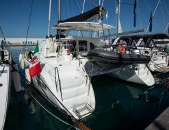 Catamaran Lagoon 380 S2 available for charter in Portorosa