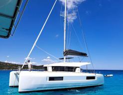 Cat Lagoon 40 available for charter in Bonifacio Marina
