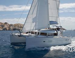 Catamaran Lagoon 400 S2 for hire in Mahon