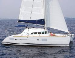 Cat Lagoon 410 S2 for rent in Marina di Sant Elmo