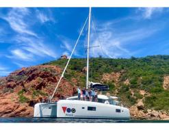 Cat Lagoon 42 for rent in Ajaccio