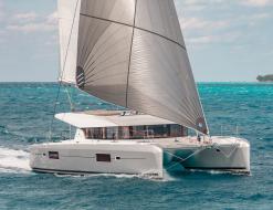 Cat Lagoon 42 available for charter in Ribishi