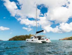 Cat Lagoon 42 for rent in Eden Island Resort