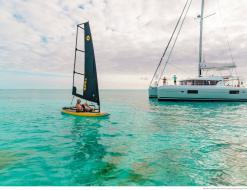 Cat Lagoon 42 for charter in Bonifacio