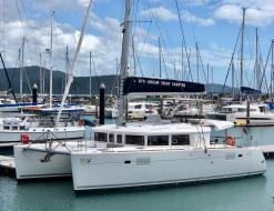 Catamaran Lagoon 450 available for charter in Airlie Beach