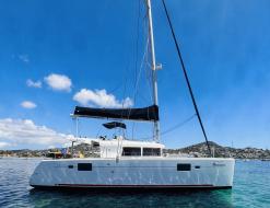 Katamaran Lagoon 450 F Yachtcharter in Sant Antoni de Portmany