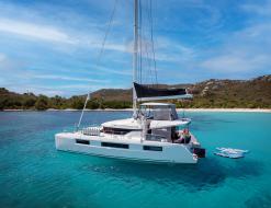 Katamaran Lagoon 50 chartern in Ibiza Stadt