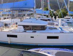 Cat Lagoon 52 F for charter in Nanny Cay Town