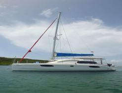 Cat Leopard 384 for charter in Port d Ajaccio