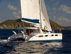 Cat Leopard 46 available for charter in Airlie Beach