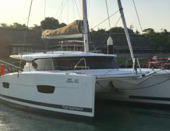 Cat Lucia 40 available for charter in Yacht Haven Marina Phuket