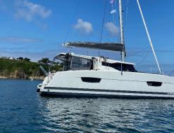 Cat Lucia 40 available for charter in Port d Ajaccio