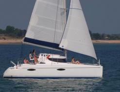 Catamaran Mahe 36 available for charter in Airlie Beach