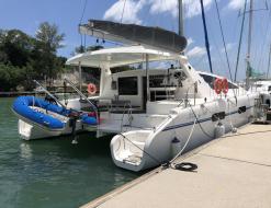 Catamaran Matrix Vision 450 available for charter in Yacht Haven Marina Phuket