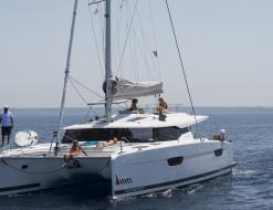 Catamaran Saona 47 available for charter in Castellammare del Golfo