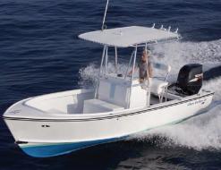 Motorboot Albury Brothers 20 chartern in Marsh Harbour City