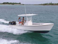 Motorboot Albury Brothers 23 Yachtcharter in Marsh Harbour City